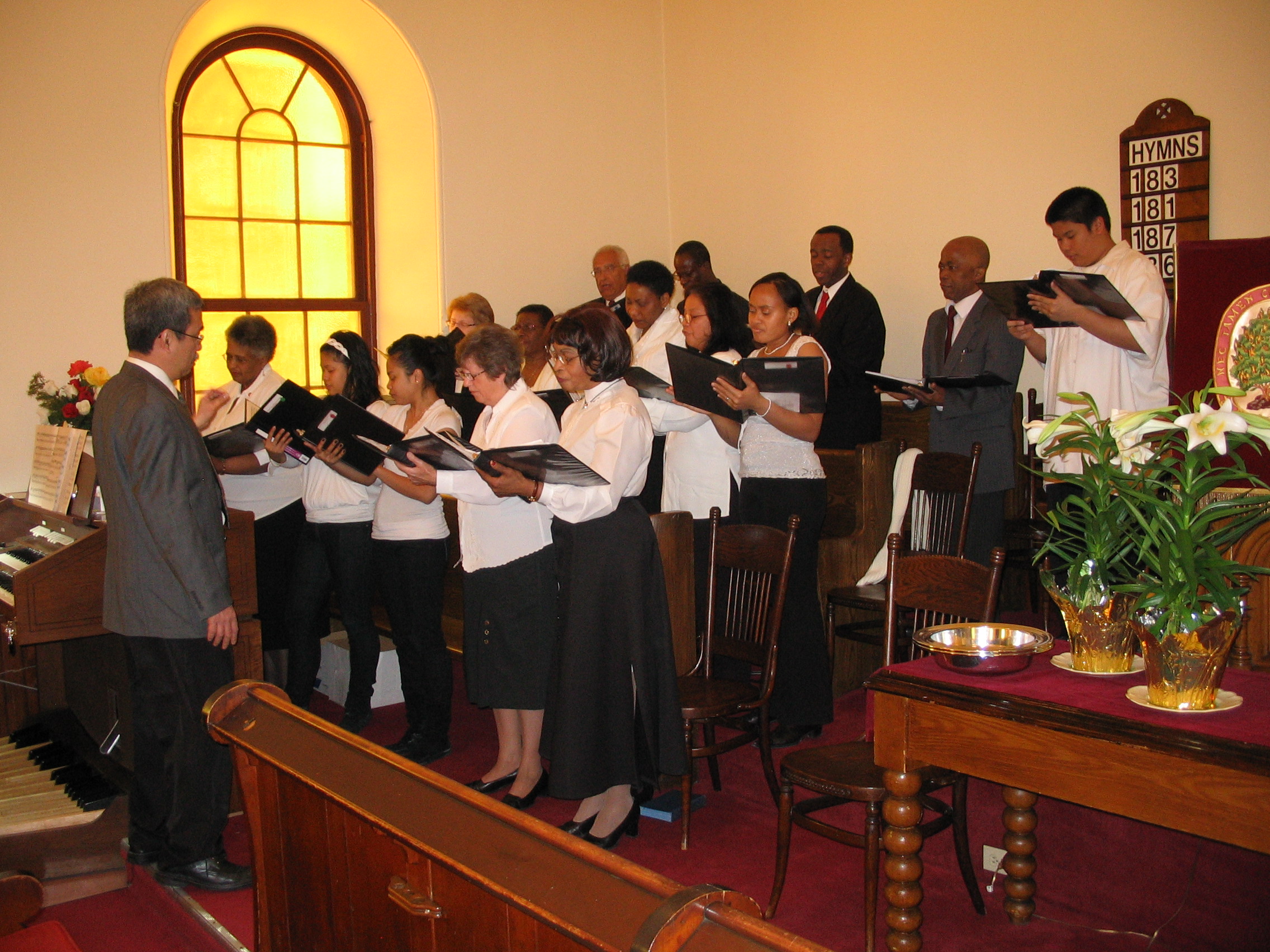 Choir In Church